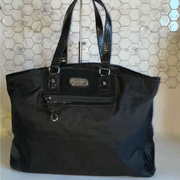 Jessica Simpson Black Tote Bag with Structured Design - Picture 1 of 9